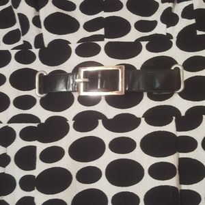 Adrianna Papell Black/White Sheath Dress Size 8